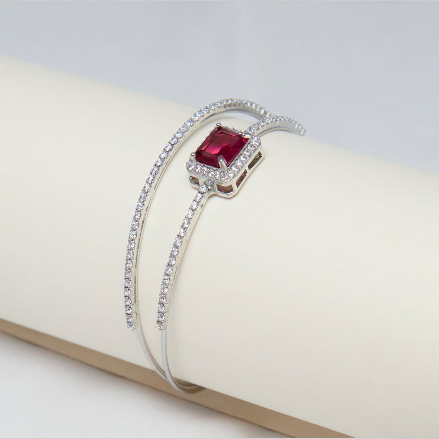 Luxe AD Bracelet - Ruby