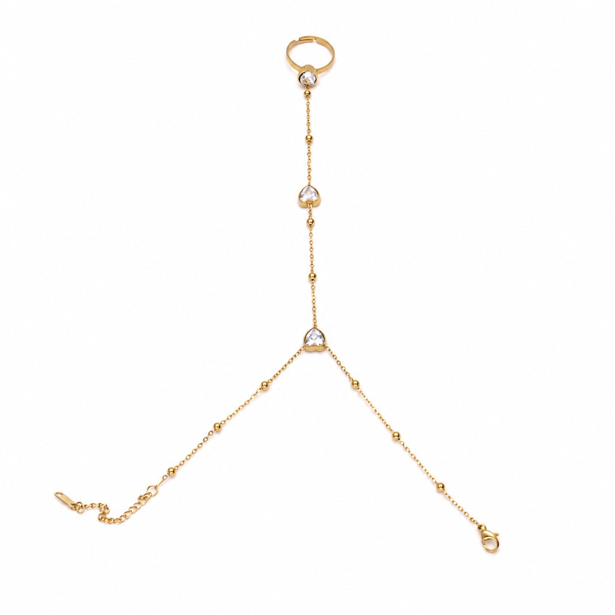 Celeste Crystal Hand Harness