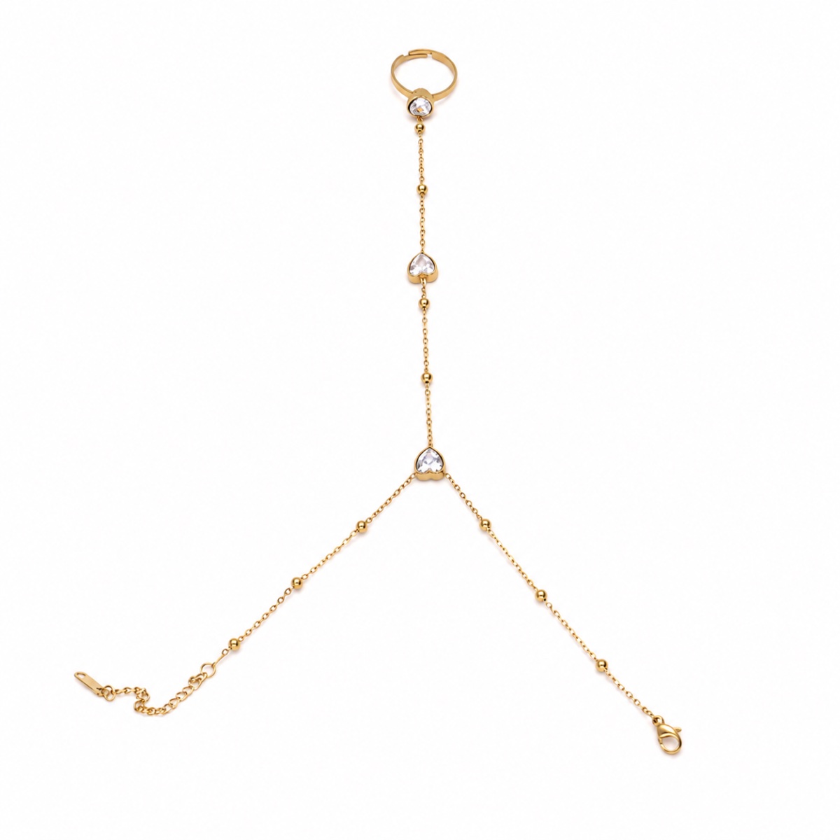 Celeste Crystal Hand Harness